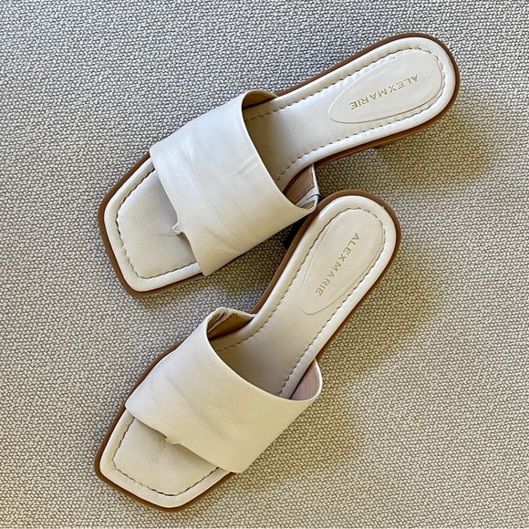 Alex Marie square toe, low heel sandals - Picture 4 of 6